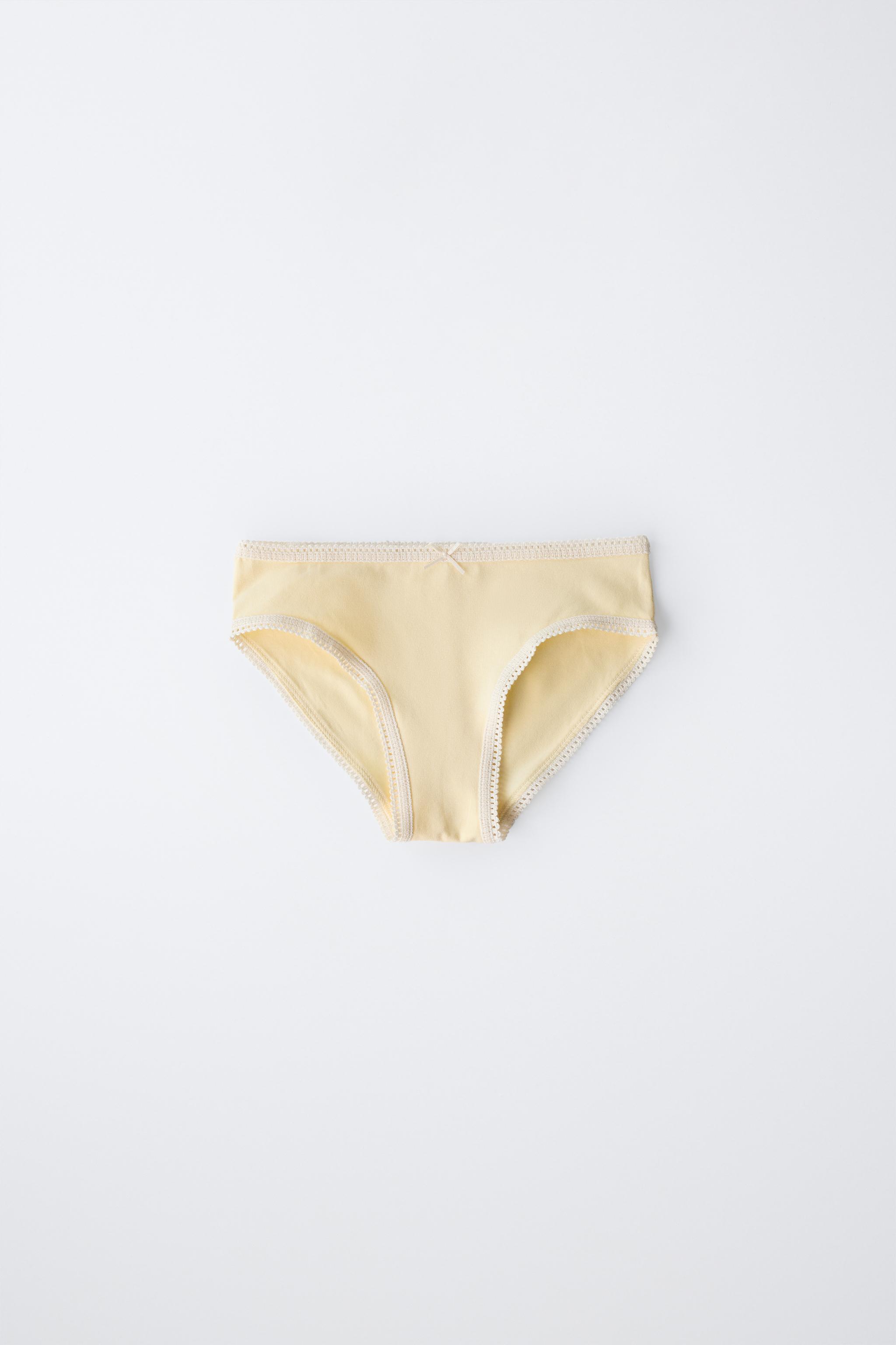 6- ANS/ LOT DE SIX CULOTTES À POIS
